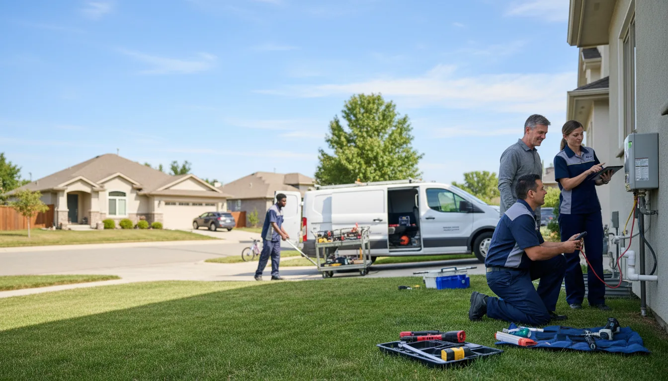 Tankless water heater service in Goliad, TX